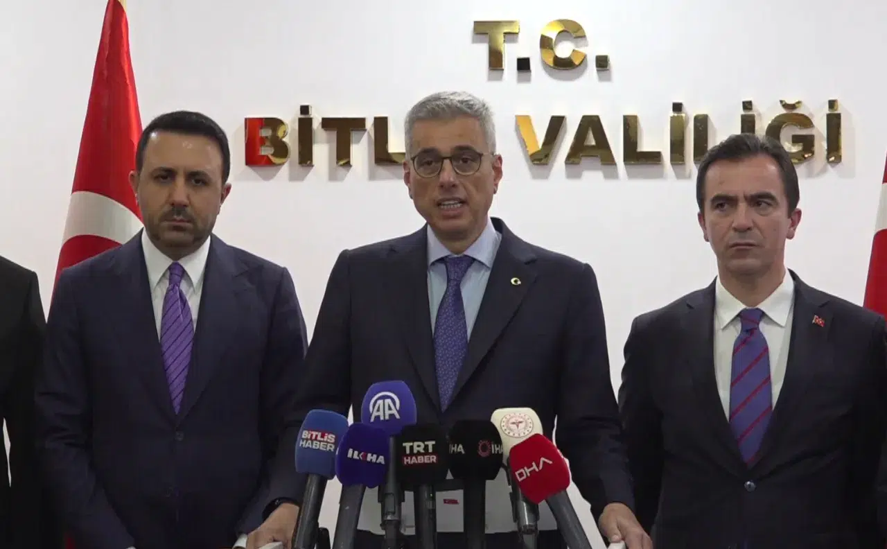 Sağlık Bakanı Kemal Memişoğlu, Bitlis’te
