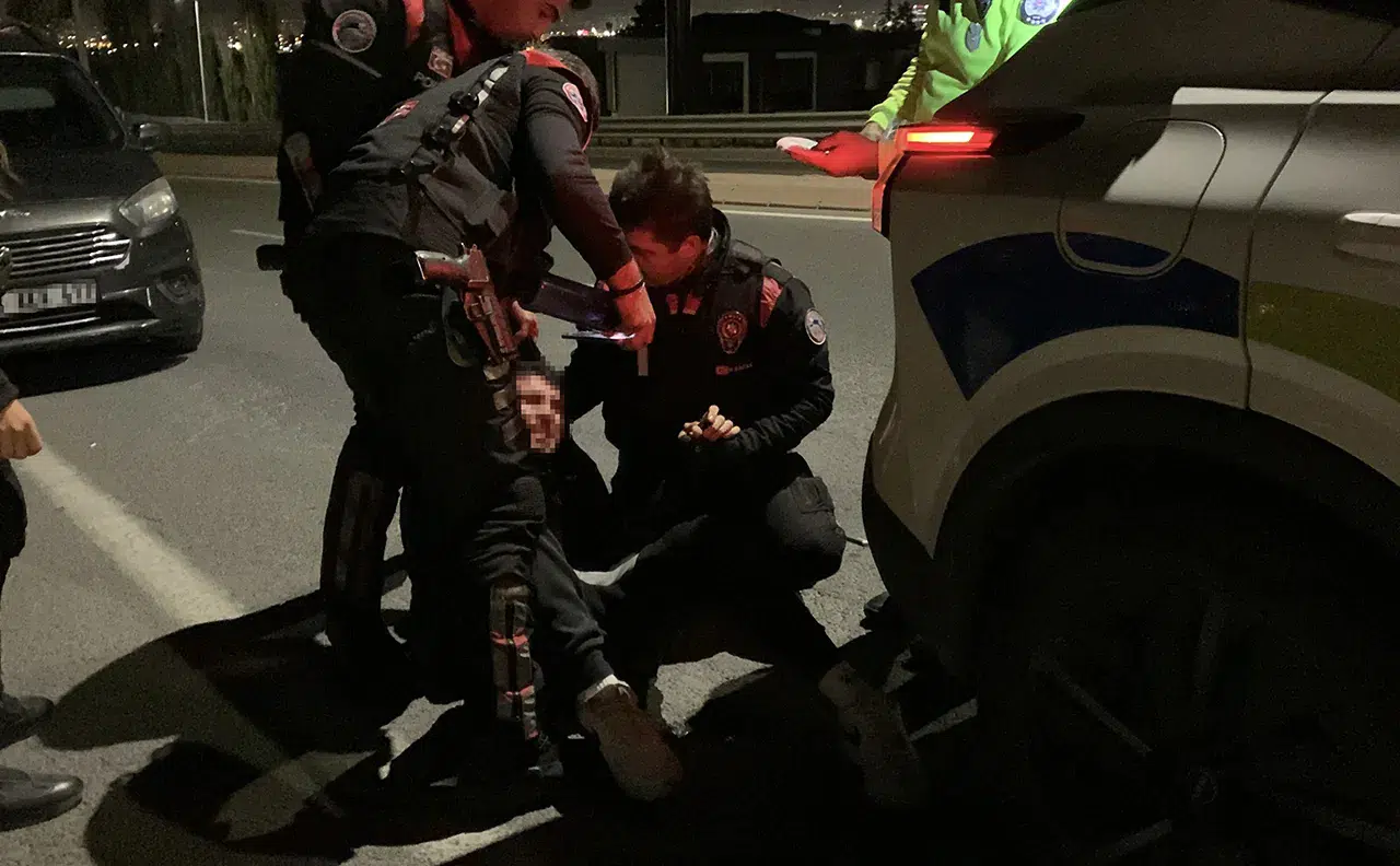 Kayseri'de polisten kaçan ehliyetsiz sürücüye 335 bin lira ceza
