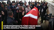 Kahramanmaraş’ta yürek yakan veda! Almina Ağaoğlu toprağa verildi