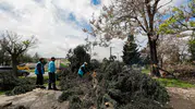 Olumsuz hava koşulları Gaziantep'te hasara yol açtı