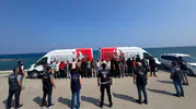 Hatay'da 21 yabancı uyruklu İl Göç İdaresi Müdürlüğüne götürüldü