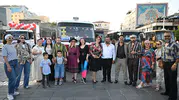 Kayseri'de 38 gün sürecek "Fuar38" klasik araç kortejiyle başladı