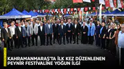 Kahramanmaraş’ta ilk kez düzenlenen Peynir Festivaline yoğun ilgi