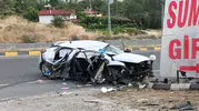 Kastamonu'da otomobil menfeze çarptı! 2 kişi öldü, 4 kişi yaralandı