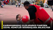 Kahramanmaraş Fuarı’nda sosyal hizmetler vatandaşlara anlatılıyor