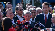 Ahmet Davutoğlu, Ankara Adliyesine gelerek ifade verdi