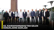 Galatasaray heyeti, Kahramanmaraş'tan gelen konuklarını ağırladı