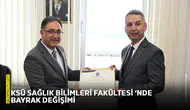 KSÜ Sağlık Bilimleri Fakültesi ‘nde bayrak değişimi