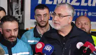 Çalışma ve Sosyal Güvenlik Bakanı Işıkhan, 1 Mayıs'ı işçilerle karşıladı