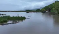 Efteni Gölü Kuş Cenneti Tabiat Parkı, heyelan riski nedeniyle ziyarete kapatıldı