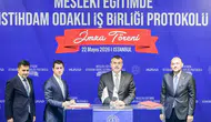Mesleki eğitimde istihdam odaklı iş birliği protokolü imzalandı