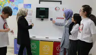 Öğrenciler yapay zeka destekli geri dönüşüm cihazı geliştirdi