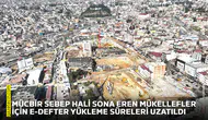 Mücbir sebep hali sona eren mükellefler için e-defter yükleme süreleri uzatıldı