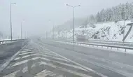 Bolu Dağı ile Ankara arasında kar yağışı etkili oluyor