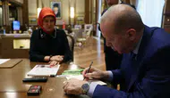 Cumhurbaşkanı Erdoğan, Türk Kızılay'a kurban bağışında bulundu