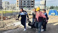 Kayseri'de inşaatta üzerine mermer düşen işçi öldü