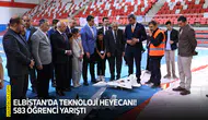 Elbistan’da teknoloji heyecanı! 583 öğrenci yarıştı