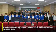 Kahramanmaraş’ta Afet Teknolojileri İdeathonu tamamlandı