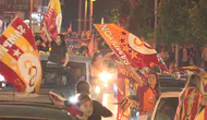 Kahramanmaraş ve çevre illerde Galatasaray'ın şampiyonluğu kutlandı