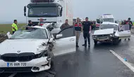 Şanlıurfa'da zincirleme trafik kazası! 2 kişi öldü, 2 kişi yaralandı