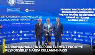 Kahramanmaraş’ın gururu Element Proje’ye Responsible marka kullanım hakkı