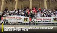 Kahramanmaraş’ta da Küresel Sumud Filosu'na saldırı protesto edildi