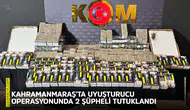 Kahramanmaraş'ta uyuşturucu operasyonunda 2 şüpheli tutuklandı