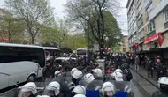 Taksim Meydanı'nda 1 Mayıs kutlamalarında arbede yaşandı