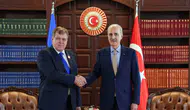 TBMM Başkanı Kurtulmuş, Estonya Parlamentosu Başkanı ile görüştü
