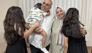 Koruyucu aile, ikisi kardeş üç çocuğa yuva oldu