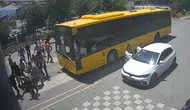 Kalp krizi geçiren yolcuyu otobüs şoförü hastaneye yetiştirdi