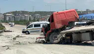 3 araca ve bariyere çarpan sürücüsü hayatını kaybetti