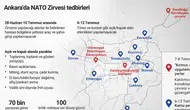 NATO Zirvesi için 70 bin personel görev yapacak