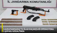 Kahramanmaraş'ta silah kaçakçılığı operasyonu: 5 şüpheli gözaltında