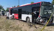 EGO otobüsü ile ticari aracın karıştığı kazada 1 kişi öldü, 9 kişi yaralandı