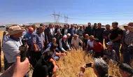 TZOB Genel Başkanı Bayraktar, zarar gören tarım arazilerini inceledi