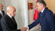 Bakanlar Gürlek ve Çiftçi, MHP Genel Başkanı Bahçeli'yi ziyaret etti