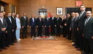 Başkan Görgel, Bakan Güler’i makamında ağırladı