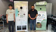 Baba ve oğlunun geliştirdiği geri dönüşüm makineleri 37 ülkeye ulaştı