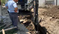Toprak kayması sonucu 1 işçi göçük altında kaldı