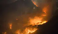 Antalya'da çıkan orman yangınına müdahale ediliyor