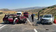 Kayseri'de iki otomobil kafa kafaya çarpıştı, 1 kişi öldü, 6 yaralı