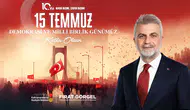 Başkan Görgel’den 15 Temmuz’un 10’uncu yılında birlik mesajı