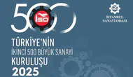 Türkiye'nin ikinci 500 büyük sanayi kuruluşu açıklandı