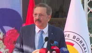 TOBB Başkanı Hisarcıklıoğlu, EBSO'nun yeni hizmet binasının açılışına katıldı