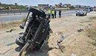 Şarampole devrilen otomobildeki 1 kişi öldü, 8 kişi yaralandı