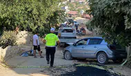 Hatay'da iş makinesine çarpan otomobilin sürücüsü hayatını kaybetti