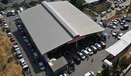 Kahramanmaraş’ta kurulan Sosyete Pazarı yeni yerinde