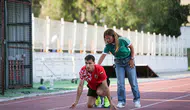 Türkiye şampiyonu milli atlet Ergün, olimpiyat hedefi için koşuyor