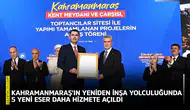 Kahramanmaraş’ın yeniden inşa yolculuğunda 5 yeni eser daha hizmete açıldı